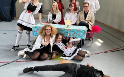 Die Theater-AG auf Tournee…